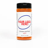 Chicken and Pork Rub Hot - Black Lid