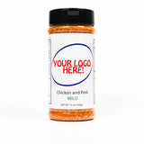 Chicken and Pork Rub Mild - Black Lid