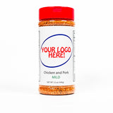 Chicken and Pork Rub Mild - Red Lid
