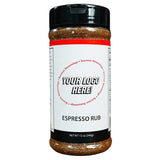 Private Label Espresso Rub - Black Lid