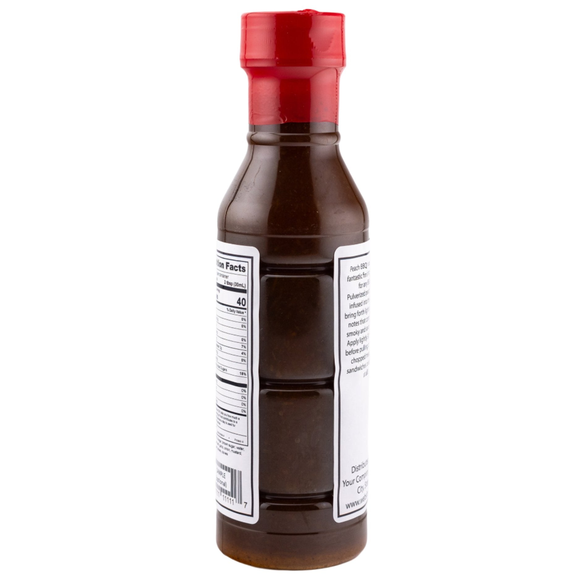 Peach BBQ Sauce - BACK